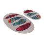 Mijölnir Juego de Alfombras de Baño Feather Djt Multicolor
